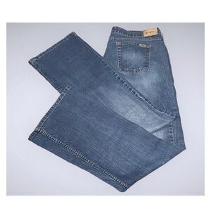 Levi Strauss Signature Stretch Low Rise Bootcut High Waist Misses Jeans Sz 16